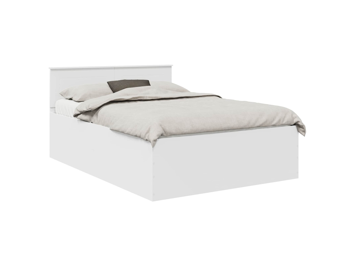 Maison Exclusive - Estructura De Cama 140 X 200 Cm Madera De Ingeniería