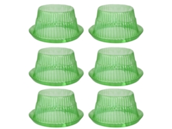 Anillo Protector Anticaracoles Para Plantas - Repelente De Pet Verde Sin Químicos, 24 Cm