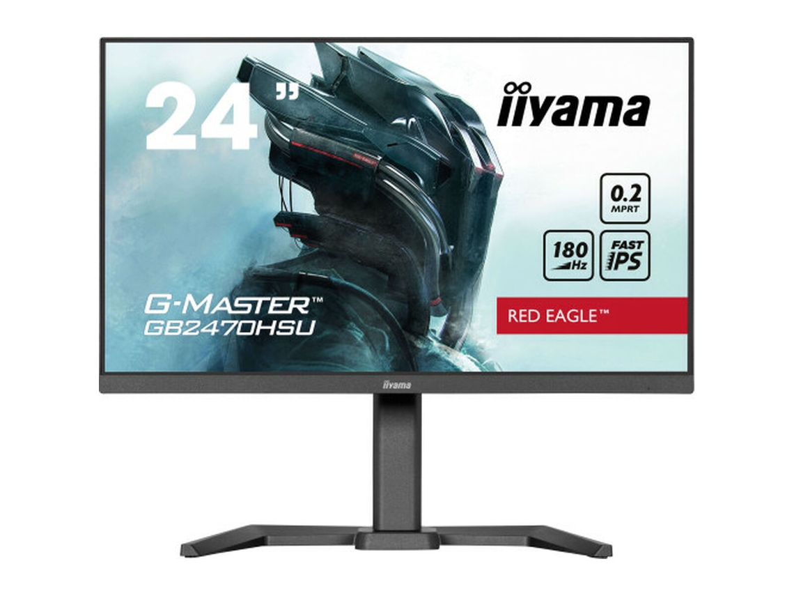 Monitor IIYAMA GB2470HSU-B6 (Negro - Full HD - Flicker free - 23,8" - Enchufe EU)