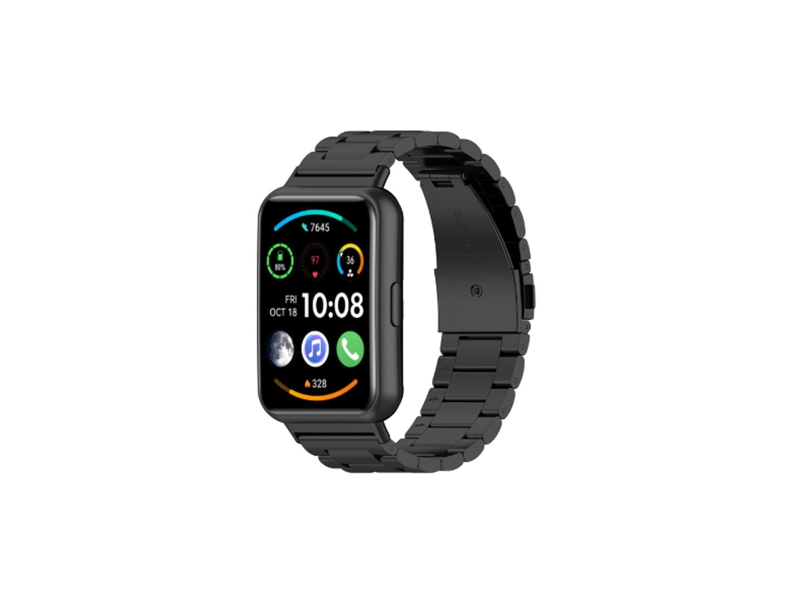 Correa + Herramienta para Huawei Watch Fit 2 Elegant - Negro
