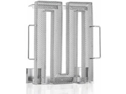 MEOIRUERY Generador de Humo Profesional de Acero Inoxidable para Ahumado Frío hasta 20 Horas Accesorio para Barbacoa Grill y Ahumador