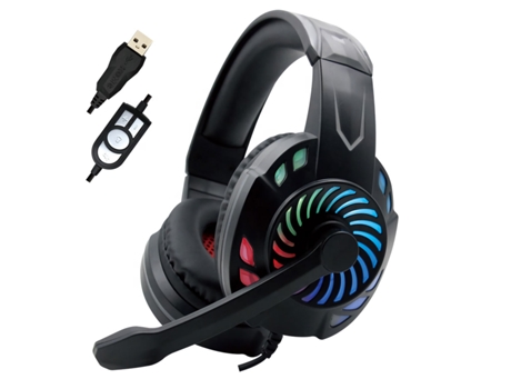 Auriculares Gaming con Cable SMARTEK Head-gmg100b