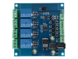 Módulo De Relé De 4 Canales, Control De Circuito De Entrada/salida De 7-24 V Cc, Componente Eléctrico.