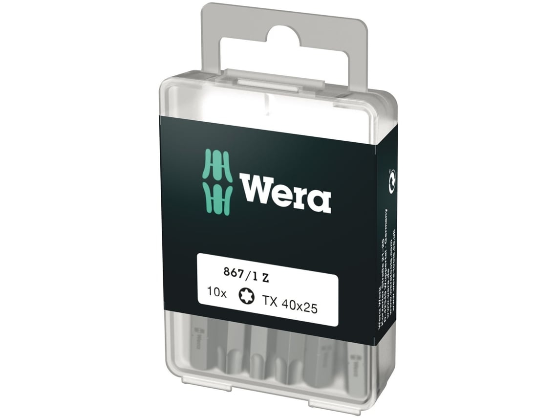 Punta TORX 867/1 Z TORX 40 x 25 mm DIY-Box WERA 05072412001