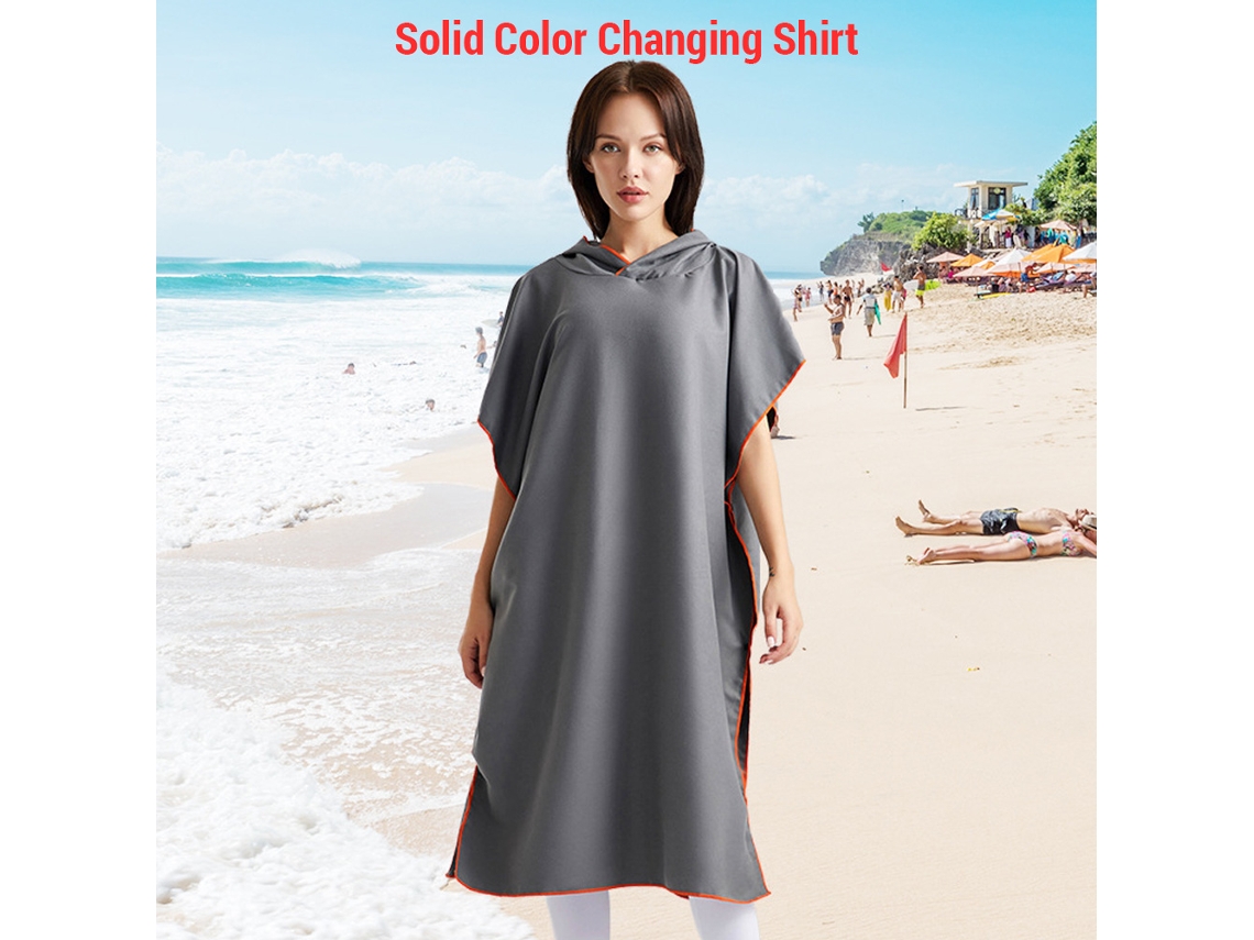 Toalla Portátil Para Adultos Con Capucha, De Secado Rápido, Cómoda Para La Playa, Spas, Gimnasio, Natación, Vacaciones Y Yoga.