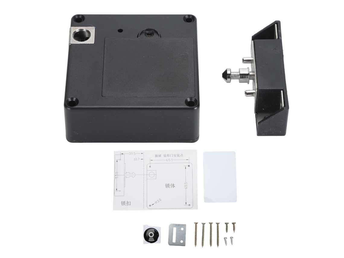 Cerradura Nfc Oculta Para Armario, No Requiere Perforación, Diseño Invisible, Caja Fuerte, Cajón, Zapatero.
