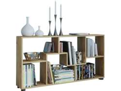 Aparador De Madera Con Estantes Separador De Ambientes Pintal Vcm