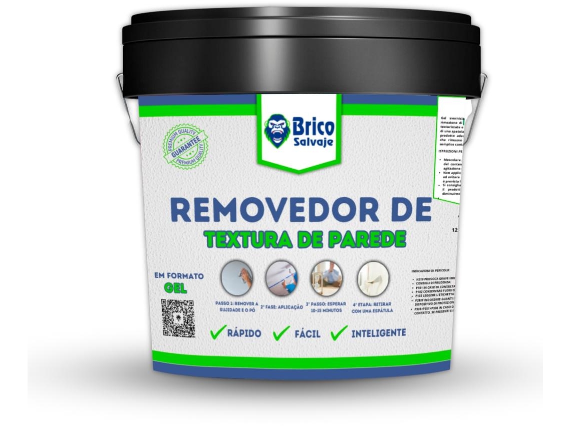 Quita Gotelé, Eliminador de Pinturas Plásticas 750 ML BRICOSALVAJE