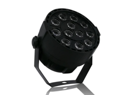 Luz de escenario profesional Led Flat Par 12X3W Rgbw Dmx512 Master-Slave SLOWMOOSE[Led12X3W Violet-Black / Au Plug]