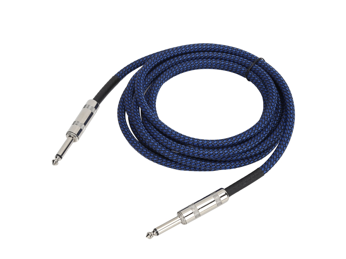 Cable Para Guitarra De 6,35 Mm, 22 Awg, 3 M/9,8 Pies, Para Amplificador De Instrumentos Musicales, Jd6204