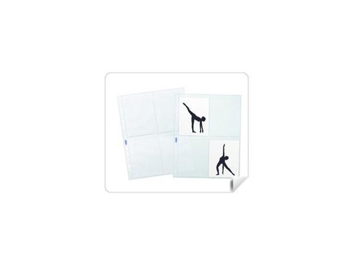 FAVORIT 100460150 Protector de Hojas 100 X 150 Polipropileno Pp 10 Piezas