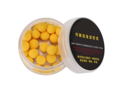 2026rebe-30 Piezas De Cebo De Espuma Flotante Para Pesca De Carpa Paletas Blando Pop Up Lure Amarillo 10mm