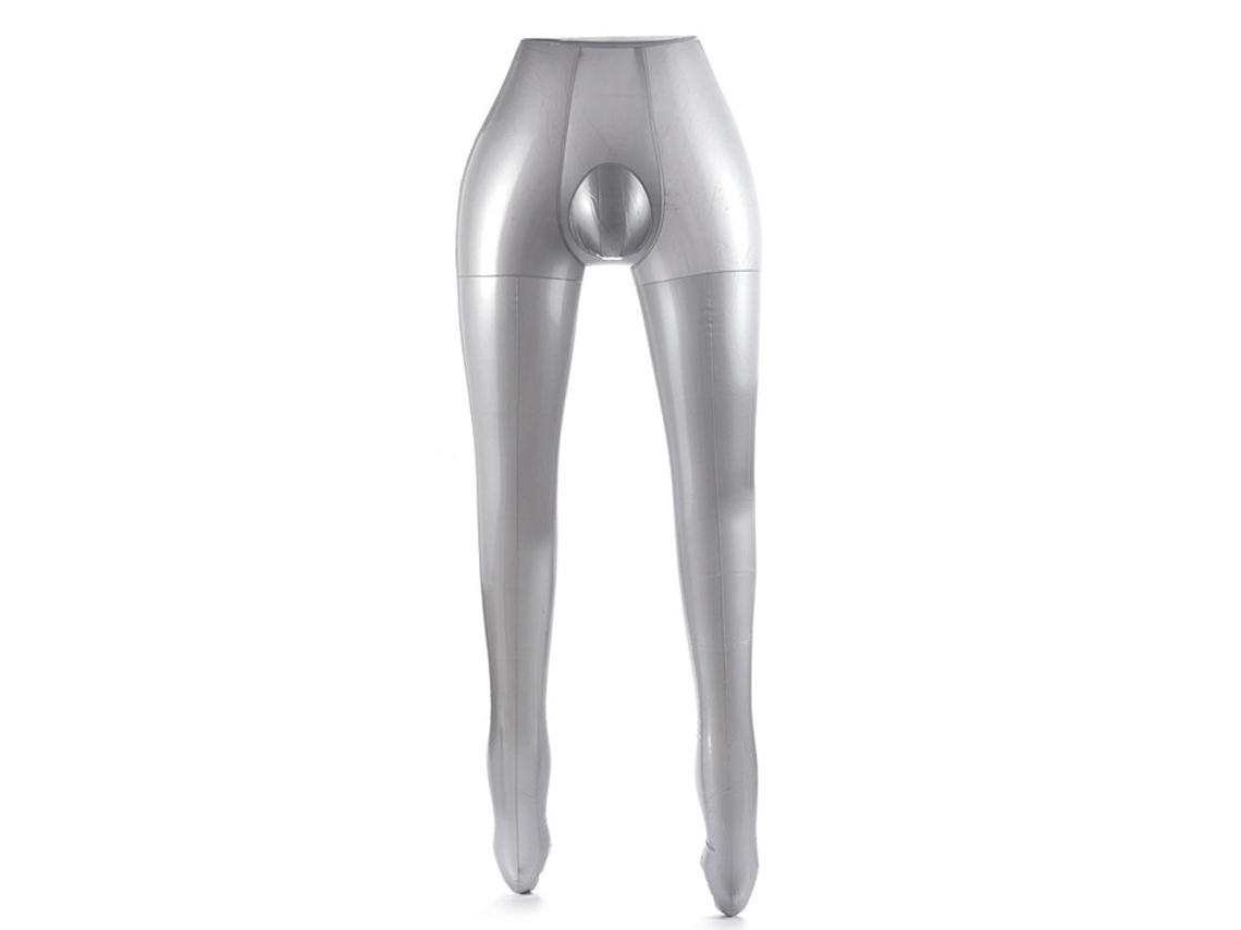 JILLIOPER Maniquí Inflable de PVC para Fotos Ropa Pantalones Modelo Hombre y Mujer