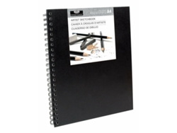 Bloc de dibujo ROYAL & LANGNICKEL Negro A4