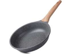 2026-2521-sartén Antiadherente 24cm, Recubrimiento Granito, Inducción, Sin Pfoa, Mango De Madera
