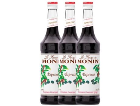 Licor MONIN Schnapp Monin Sirope Café Expreso (0.7 L - 3 unidades)