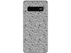 Carcasa Samsung Galaxy S10 TUMUNDOSMARTPHONE Letras Multicolor