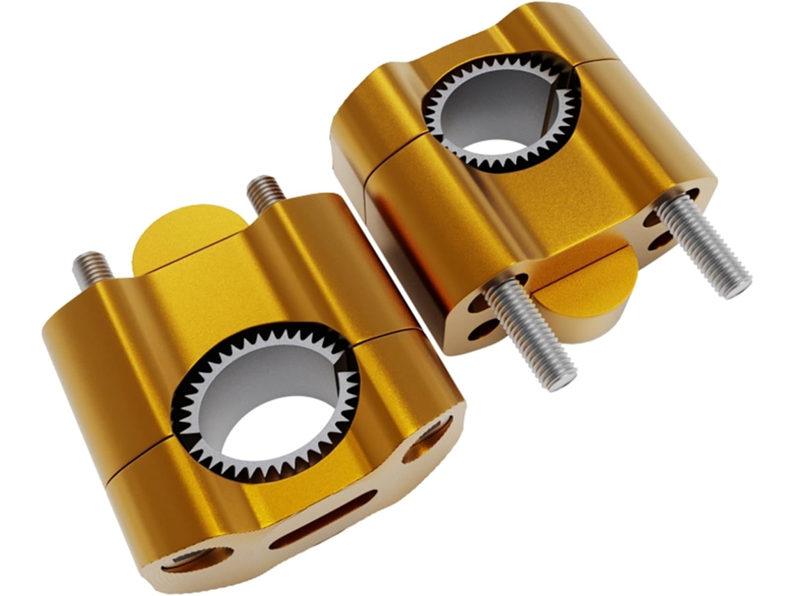 Adaptador Elevador De Manillar Abrazaderas Vibraciones Desgaste Resistente