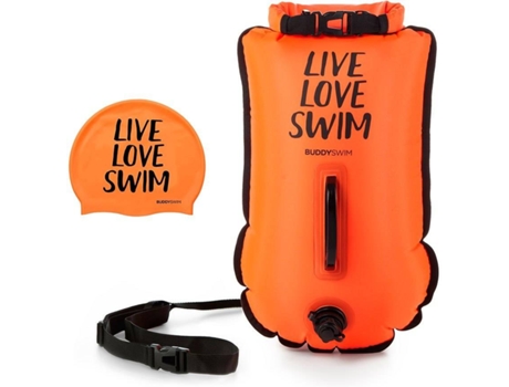 Flotador BUDDYSWIM Live Love Swim Naranja
