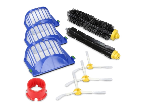 Kit de mantenimiento de cepillos de repuesto para cepillos IRobot serie 600 Roomba 600 620 650 651 660 accesorios para aspiradoras