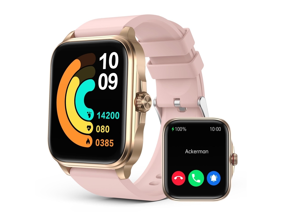 Reloj inteligente para mujer 1 91 HD Smartwatch Fitness Watch con Mett/frecuencia cardíaca/monitor de temperatura YEMAESRE