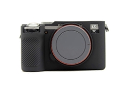 Funda protectora de silicona antideslizante y a prueba de polvo para cámara Sony A7cr/A7c II