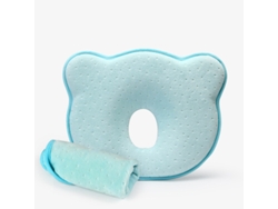 (azul) Almohada Correctiva Del Bebé Para Prevenir Cabeza Plana Y Deformidad De La Cabeza