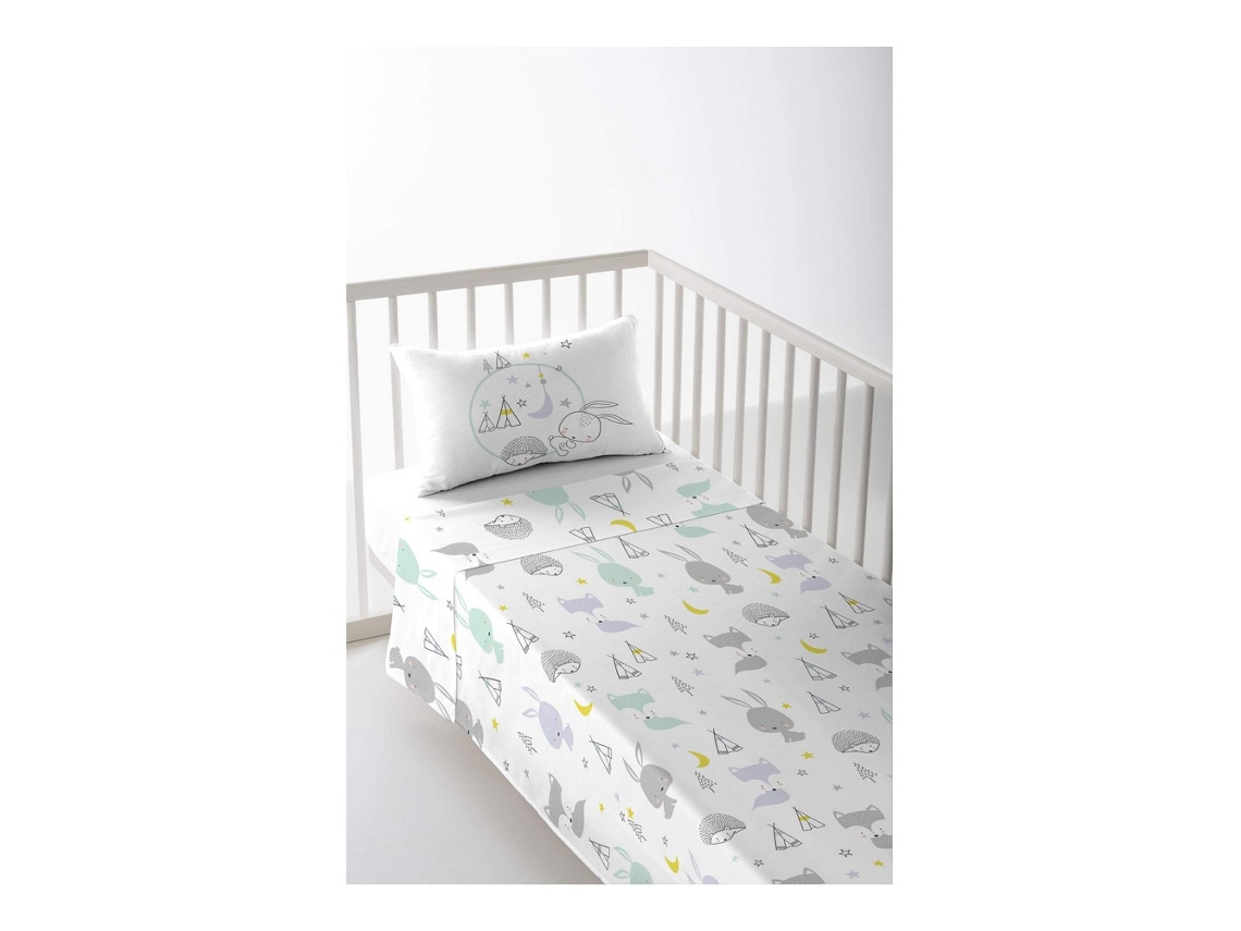 Sábanas COOL KIDS Let'S Dream B (Algodón - 60 cm)