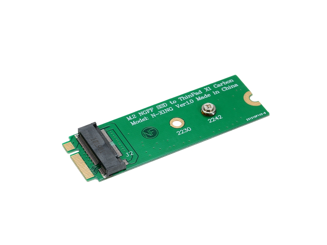 Tarjeta Adaptadora Convertidora De Ngff M.2 A Ssd Para X1 Carbon 2013 Para Thinkpad S-111