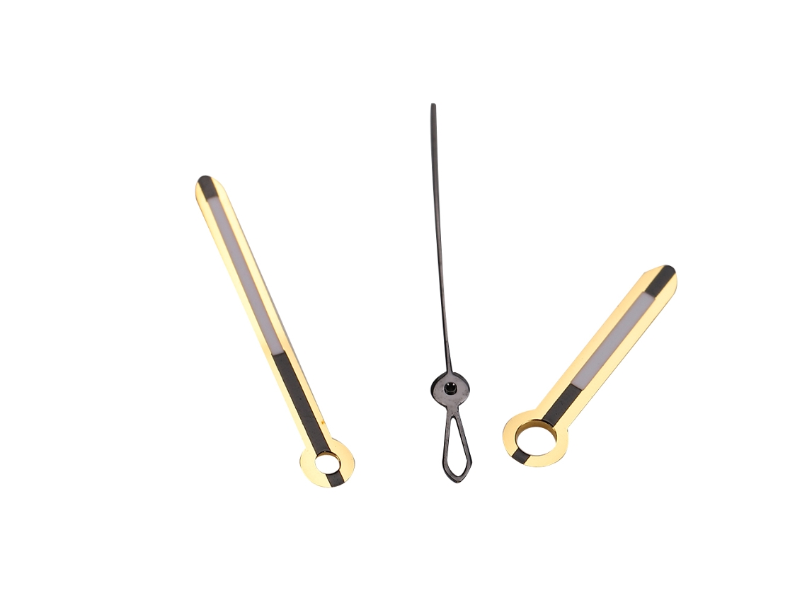 Agujas Horas Minutos Segundos Reloj Oro Para Movimiento 2836 2834 Hombre