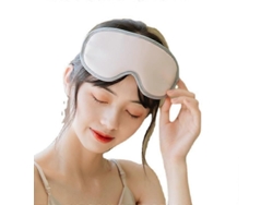 Mascarilla de masaje ocular, masajeador ocular compacto y creativo, mascarilla térmica para ojos que te ayuda a dormir. TAISHENGDA