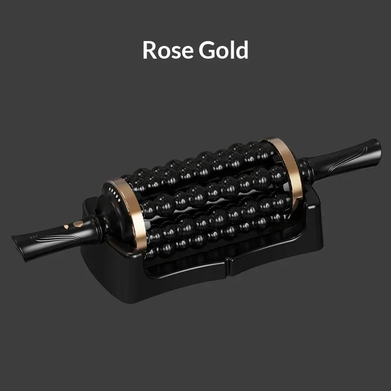 (oro Rosa) Masajeador Muscular De Impacto Manual, Relajante Y Antiestrés