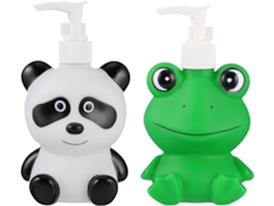 Dispensadores De Loción Y Champú Con Diseño De Dibujos Animados, Juego 2,