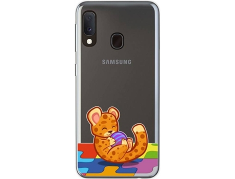 Carcasa Samsung Galaxy A20e 5.8" TUMUNDOSMARTPHONE Leopardo Multicolor