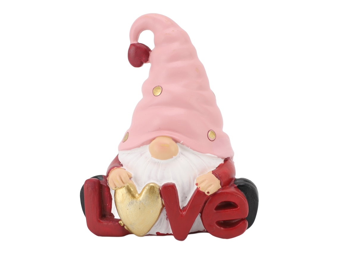 Dulce Estatua De Gnomo De Resina Para Decoración Del Hogar, Bodas, Regalos Navideños Bs3009