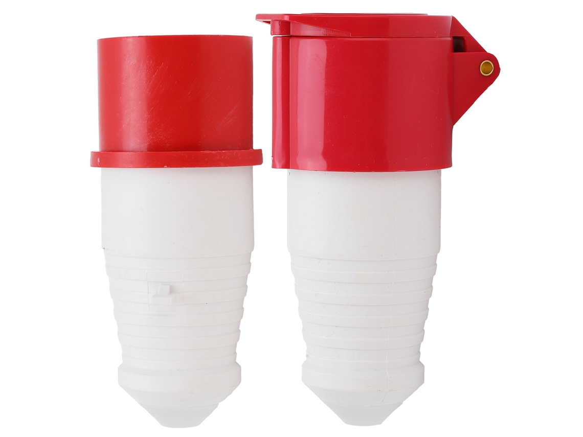 Conjunto De Conector Industrial 4pin 3fase 16a 380415v (3p+e) Conector De Energía Industrial Impermeable