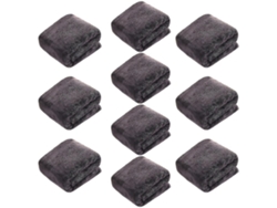 Toallas de peluquería (paquete de 10) de secado rápido para cabello, manos y rostro, para usar en casa, salón, spa y barbería - Rosewell