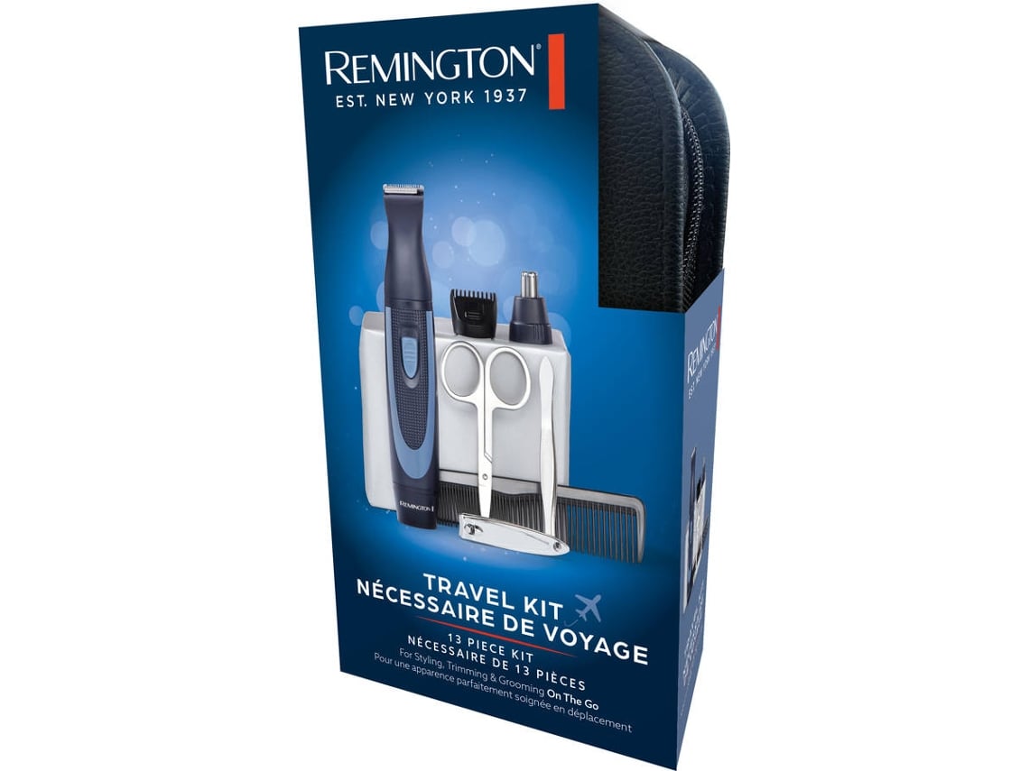 Kit REMINGTON Recortadora de Vello - Nariz y Orejas - NE3890 (Azul Oscuro)