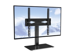 Soporte TV Universal 32 55 con Altura Ajustable y Base de Cristal Tekmaquinas