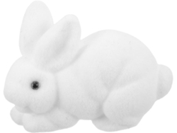 Adorno De Conejito De Pascua De Espuma, Pequeña Figura Decorativa, Artículo Hecho A Mano Para