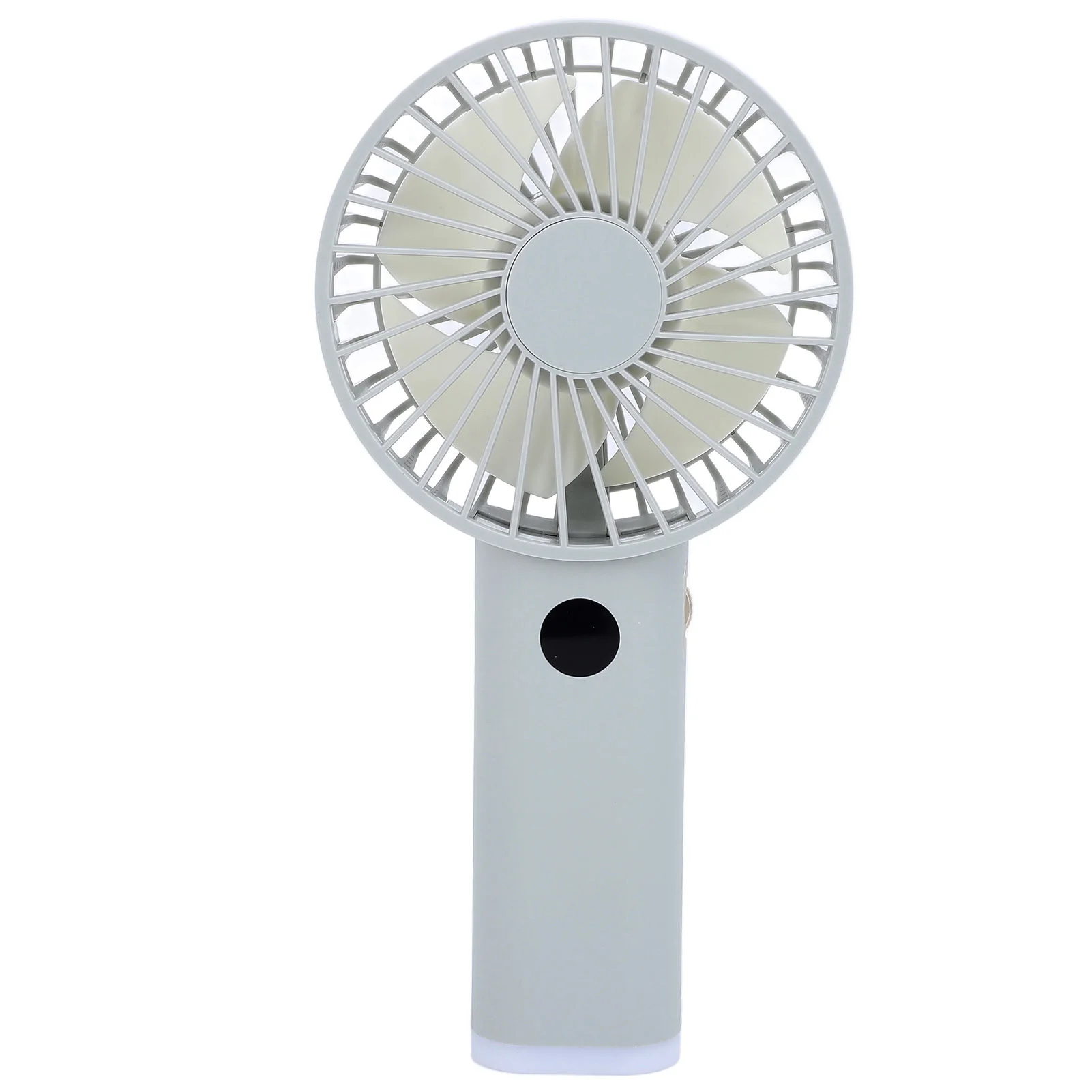 Ventilador De Mano (verde Claro), Multifuncional, Con 100 Velocidades De Viento Ajustables, Ruedas Y Luz Nocturna.