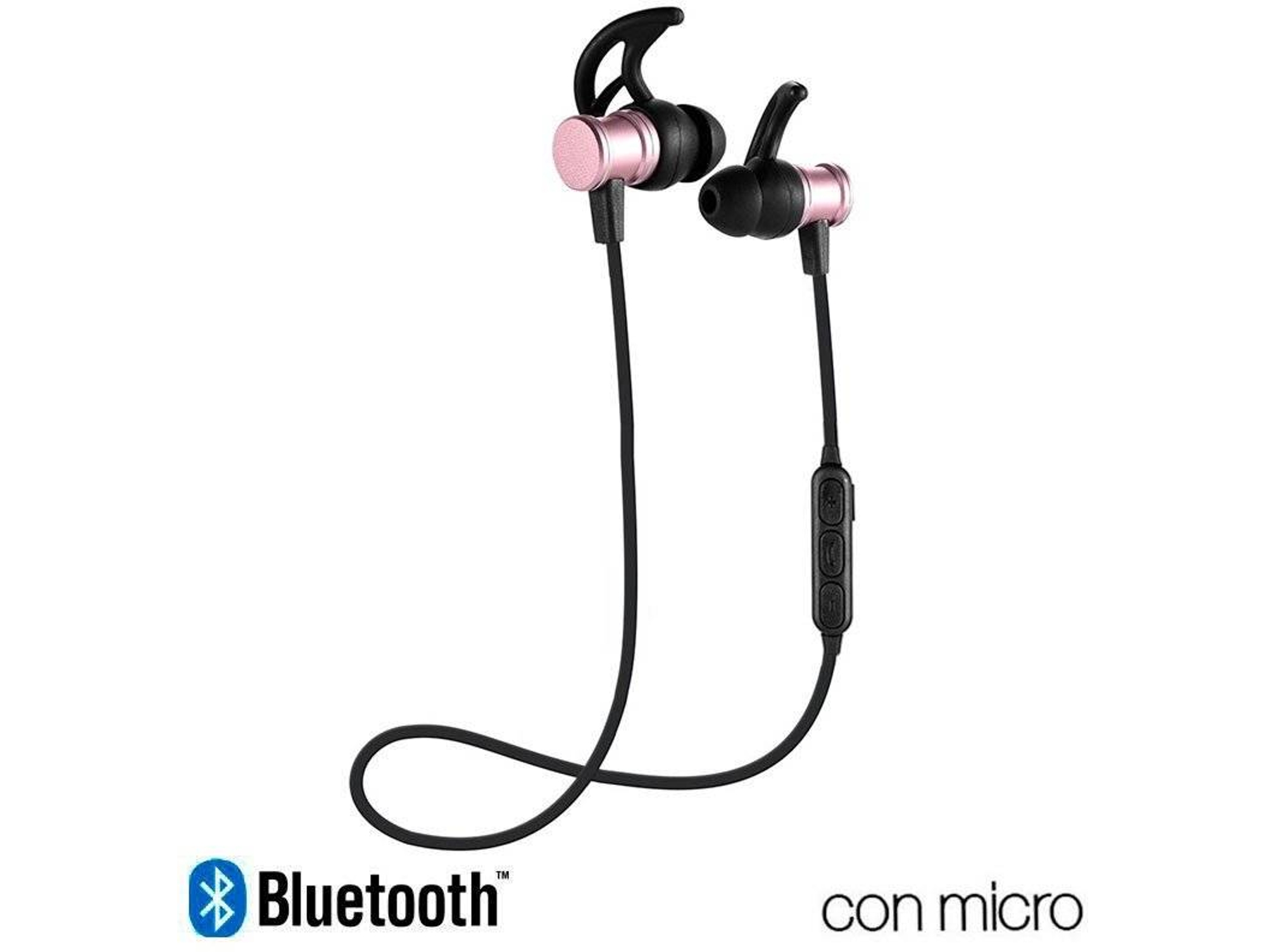 Auriculares Bluetooth COOL Magnetic (In Ear - Micrófono)