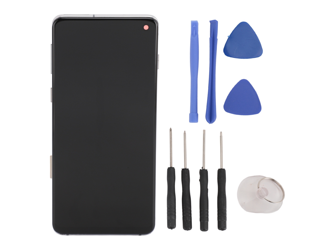 Pantalla De Repuesto Para Galaxy S10 Con Digitalizador Lcd, Marco Y Herramientas De Reparación.