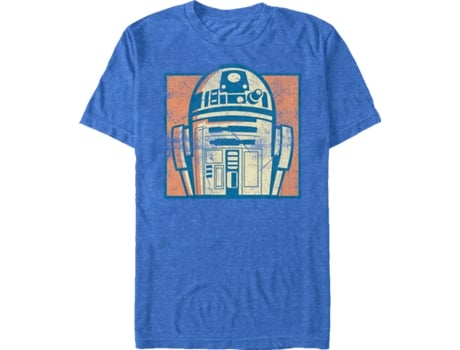 Camiseta Unisexo DEEPSTONE R2-D2 Star Wars Real (M)