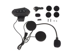 Auriculares Bluetooth Para Casco De Motocicleta Con Sonido Estéreo, Llamadas Manos Libres Y Función De Respuesta Automática.