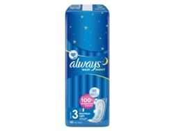 Kit de 10 Toallas Sanitarias Nocturnas Sempre Maxi, Máxima Absorción para Comodidad y Protección Nocturna.