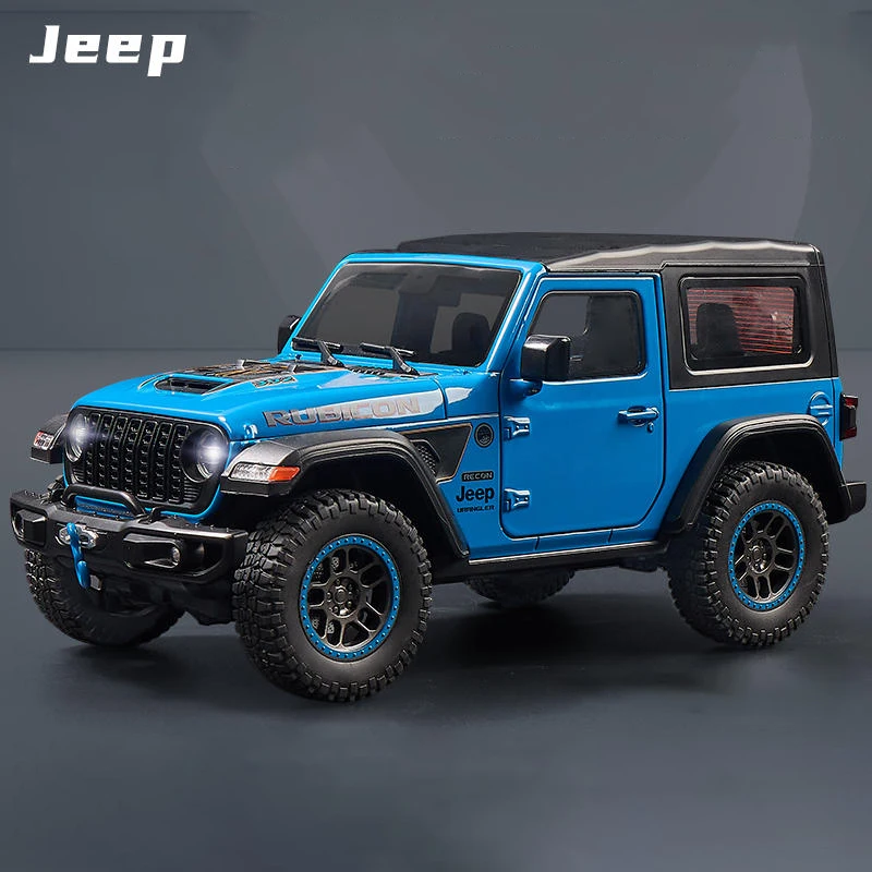(azul) Miniatura De Carro Em Liga Metálica, Escala 1:18, Com Som E Luz.