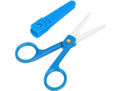 Tijeras De Cerámica Para Comida De Bebé, Para Niños Y Niñas, Ergonómicas Y Seguras, Color Azul.