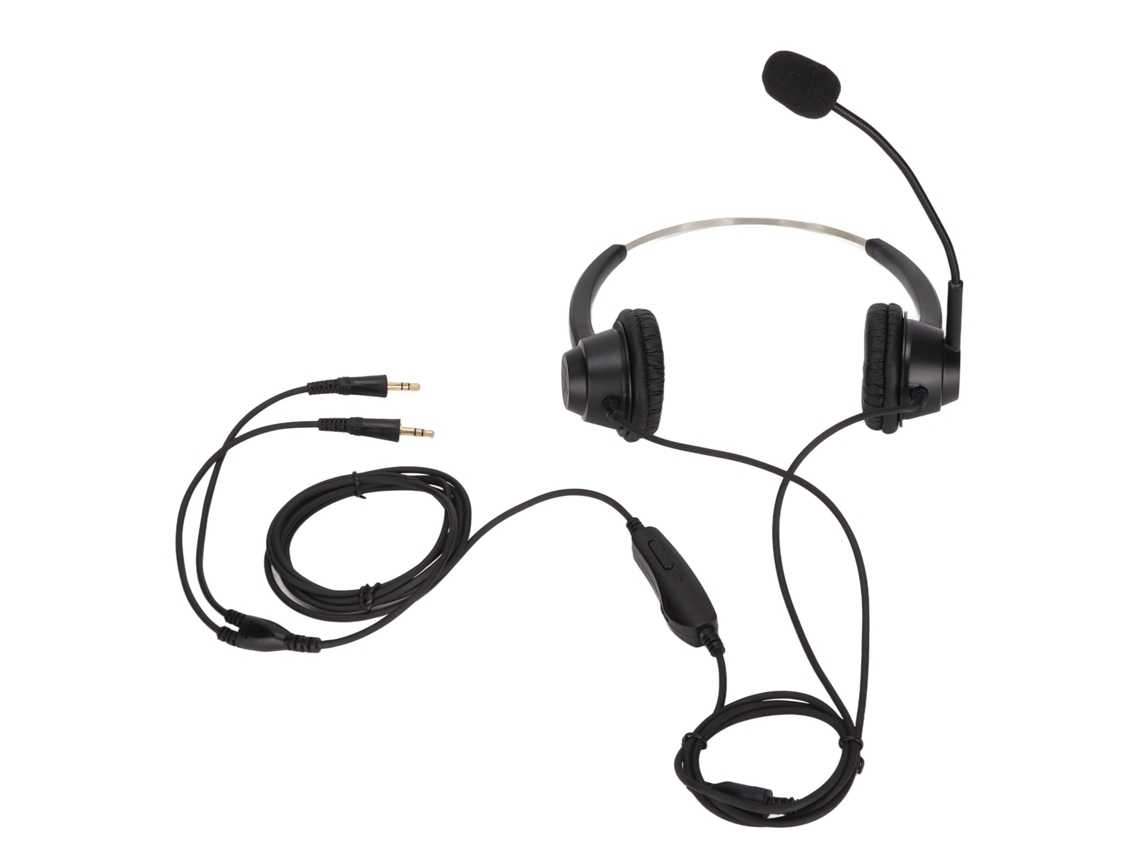 Fone De Ouvido Para Celular E Pc Com Microfone H360dpcmv Para Escritório Telemarketing Call Center