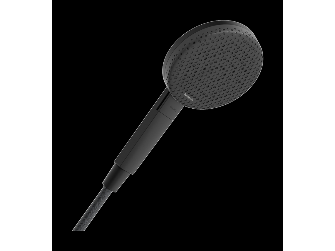 Ducha de mano Raindance Alive Select S 125 3jet Ecosmart, 24512670, negro mate Hansgrohe